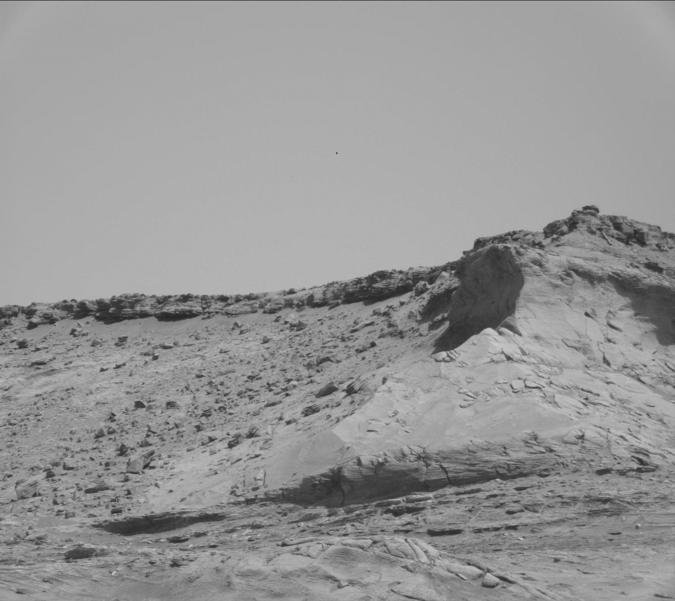 Nasa's Mars rover Curiosity acquired this image using its Mast Camera (Mastcam) on Sol 3201