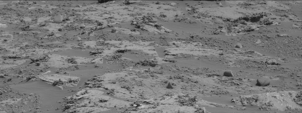 Nasa's Mars rover Curiosity acquired this image using its Mast Camera (Mastcam) on Sol 3204