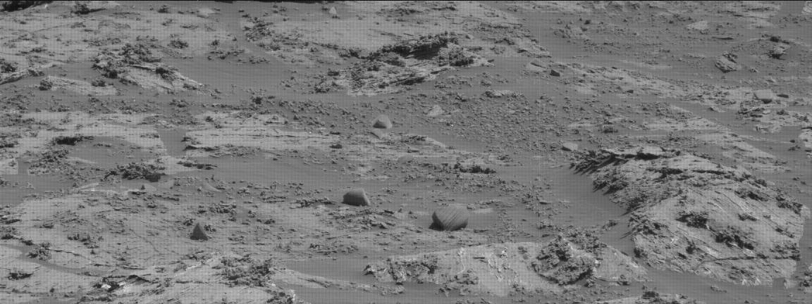 Nasa's Mars rover Curiosity acquired this image using its Mast Camera (Mastcam) on Sol 3204