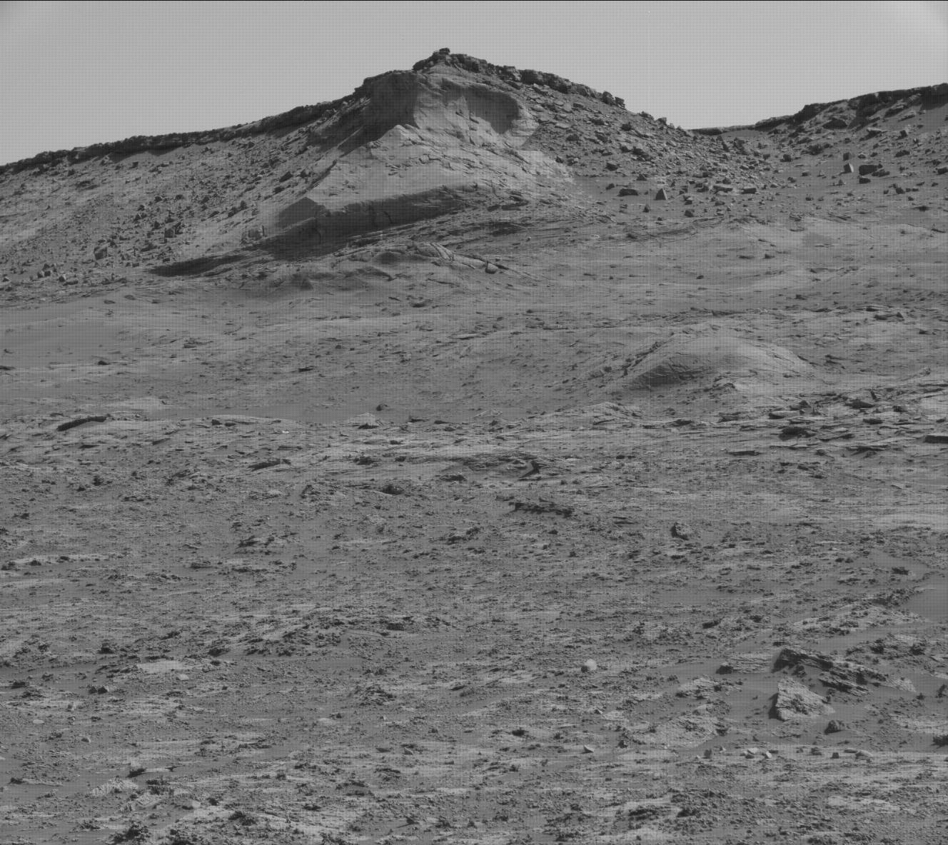 Nasa's Mars rover Curiosity acquired this image using its Mast Camera (Mastcam) on Sol 3206