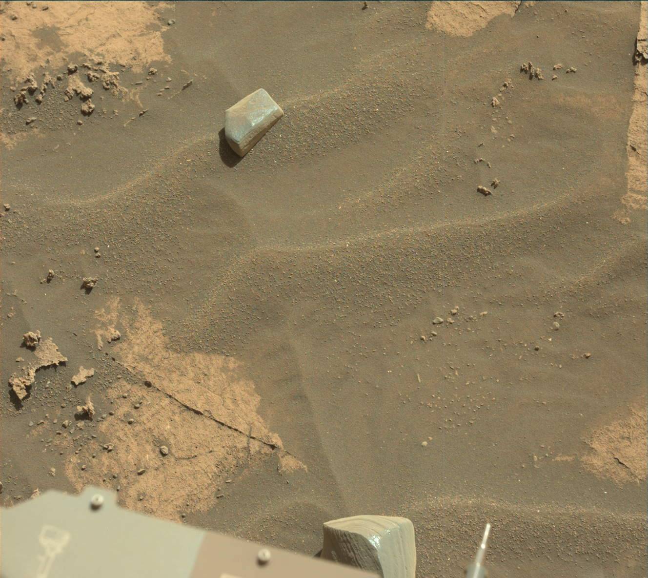 Nasa's Mars rover Curiosity acquired this image using its Mast Camera (Mastcam) on Sol 3206