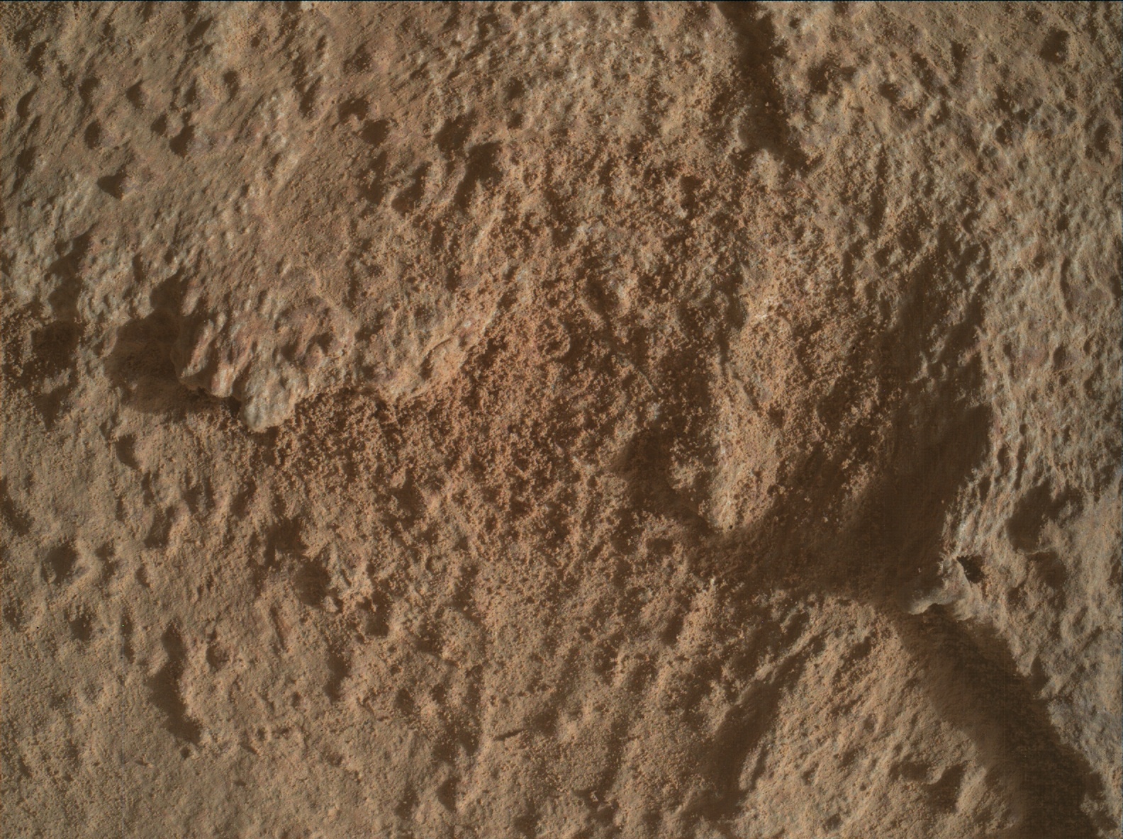 Nasa's Mars rover Curiosity acquired this image using its Mars Hand Lens Imager (MAHLI) on Sol 3206