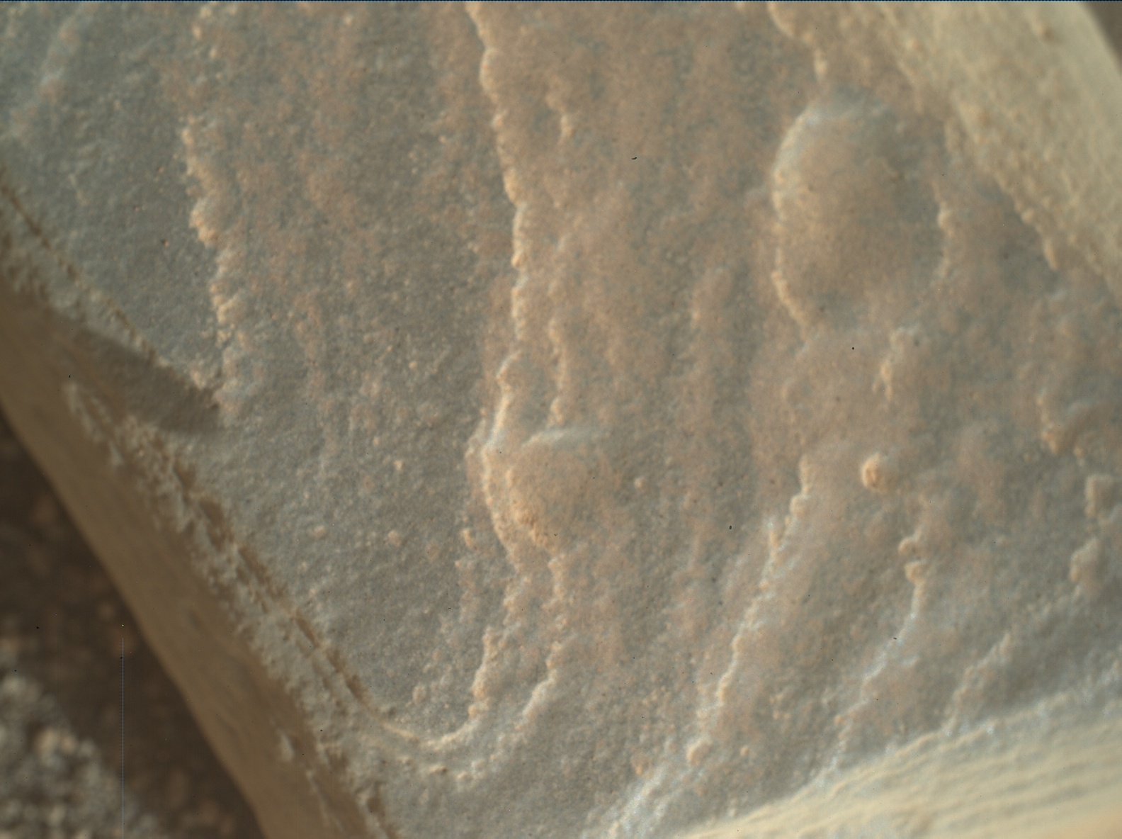 Nasa's Mars rover Curiosity acquired this image using its Mars Hand Lens Imager (MAHLI) on Sol 3208