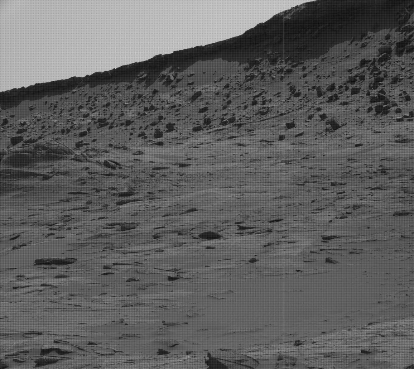 Nasa's Mars rover Curiosity acquired this image using its Mast Camera (Mastcam) on Sol 3216