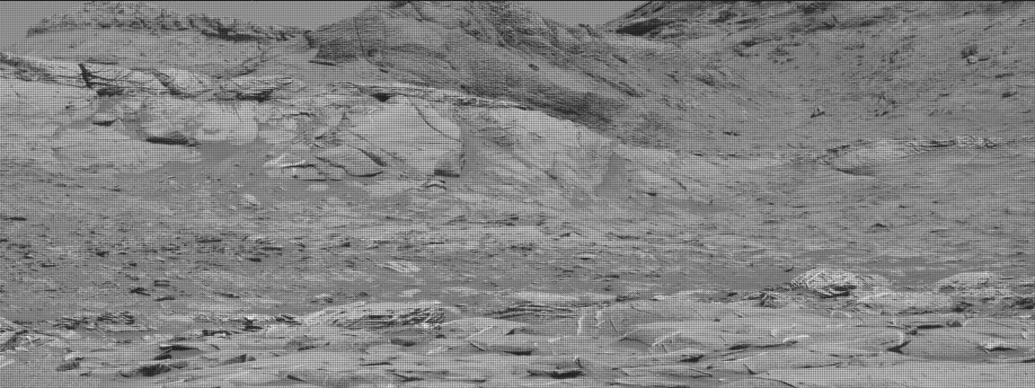 Nasa's Mars rover Curiosity acquired this image using its Mast Camera (Mastcam) on Sol 3217