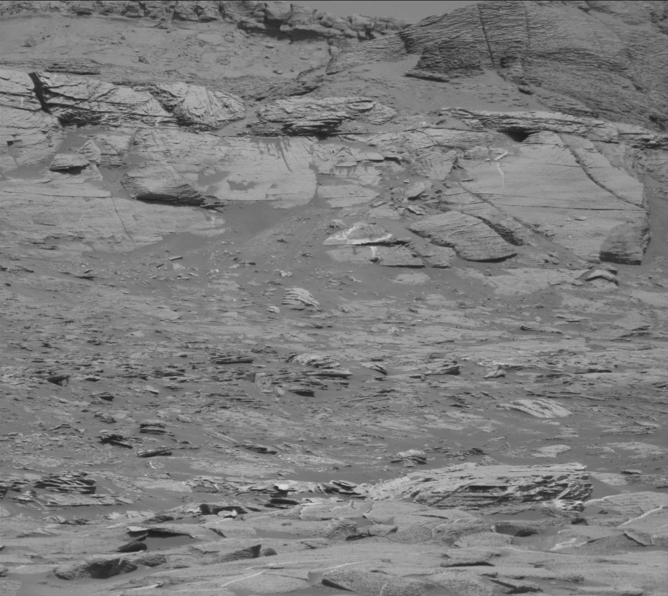 Nasa's Mars rover Curiosity acquired this image using its Mast Camera (Mastcam) on Sol 3217