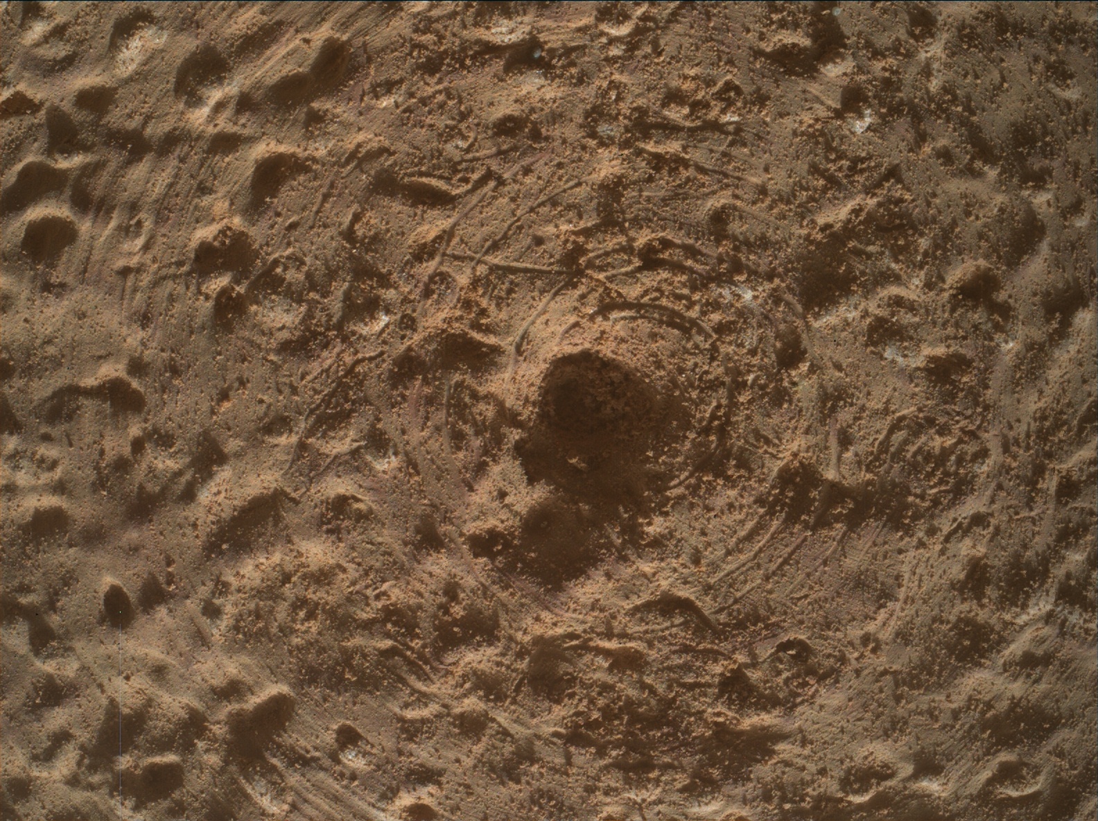 Nasa's Mars rover Curiosity acquired this image using its Mars Hand Lens Imager (MAHLI) on Sol 3222