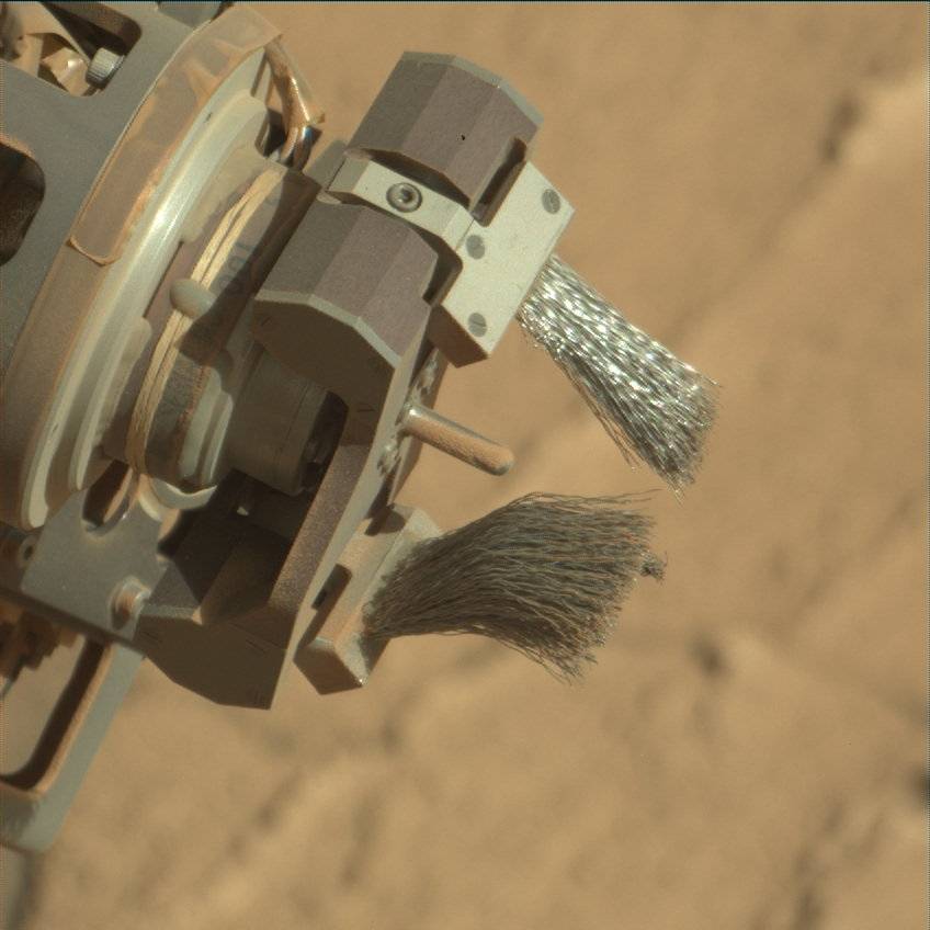 Nasa's Mars rover Curiosity acquired this image using its Mast Camera (Mastcam) on Sol 3224