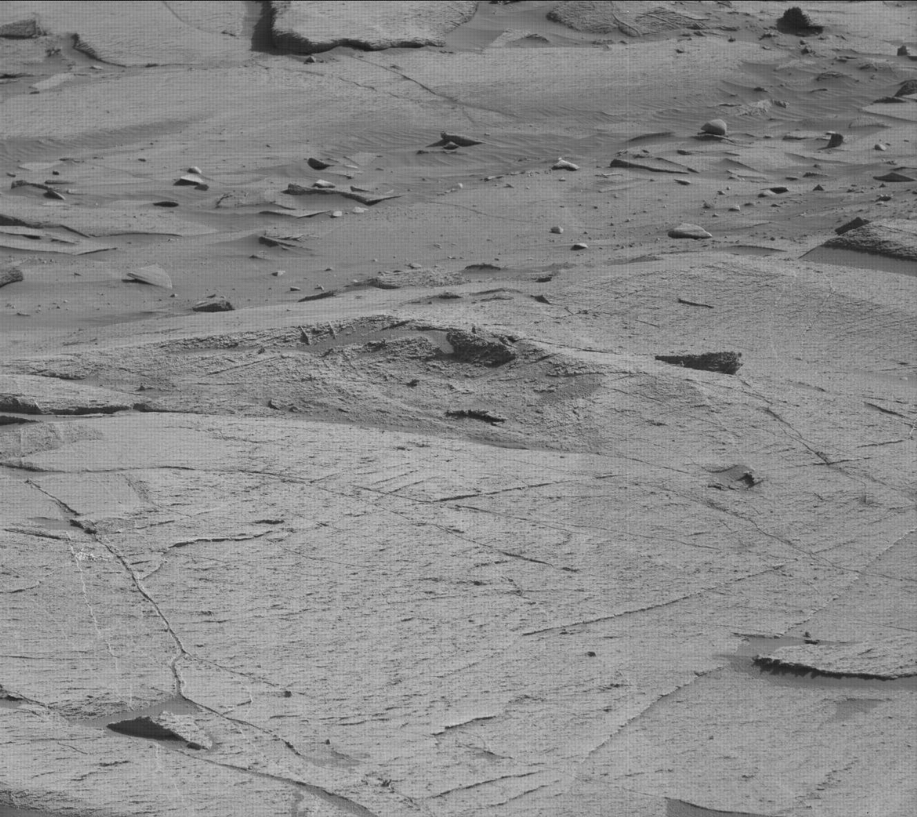 Nasa's Mars rover Curiosity acquired this image using its Mast Camera (Mastcam) on Sol 3225