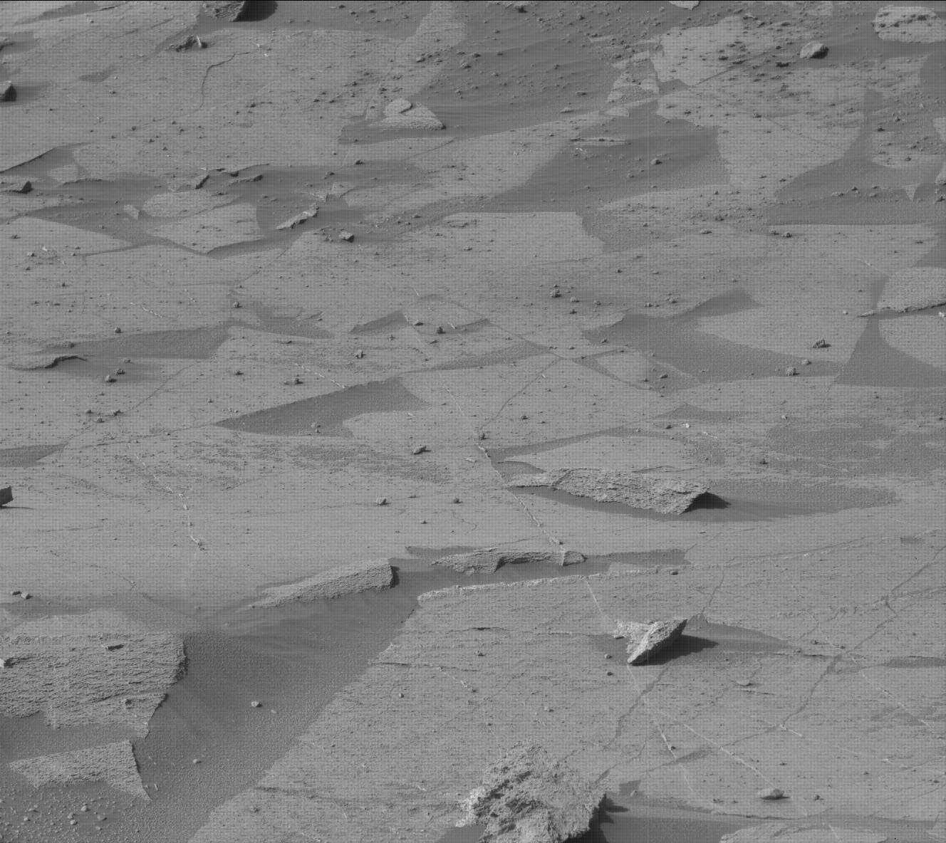 Nasa's Mars rover Curiosity acquired this image using its Mast Camera (Mastcam) on Sol 3225