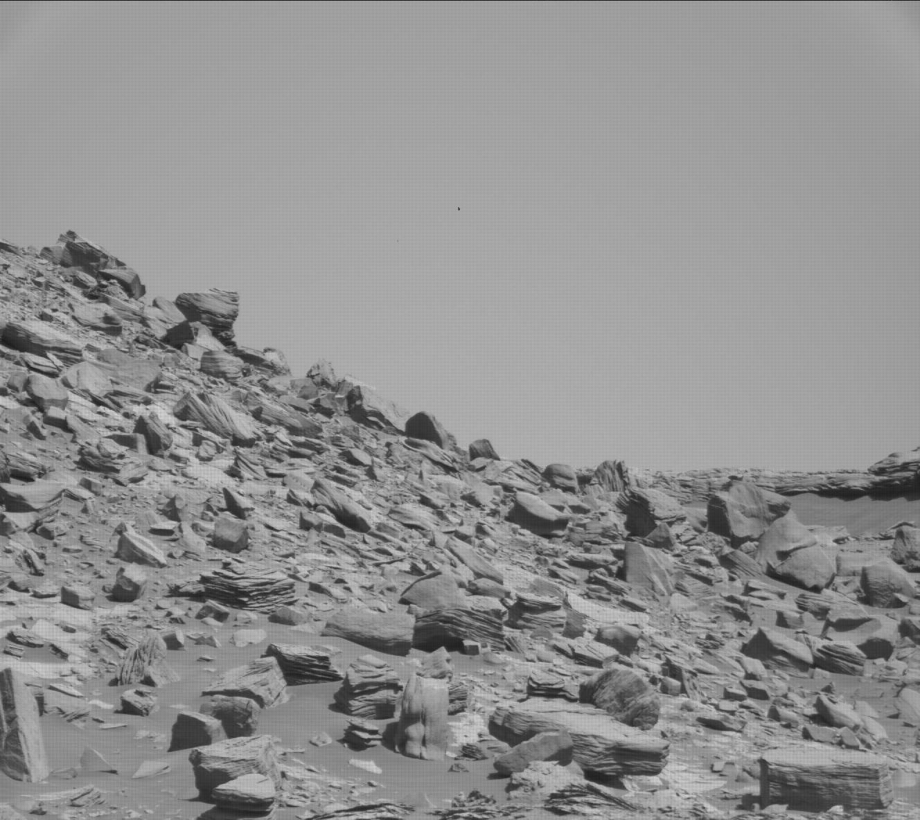 Nasa's Mars rover Curiosity acquired this image using its Mast Camera (Mastcam) on Sol 3239