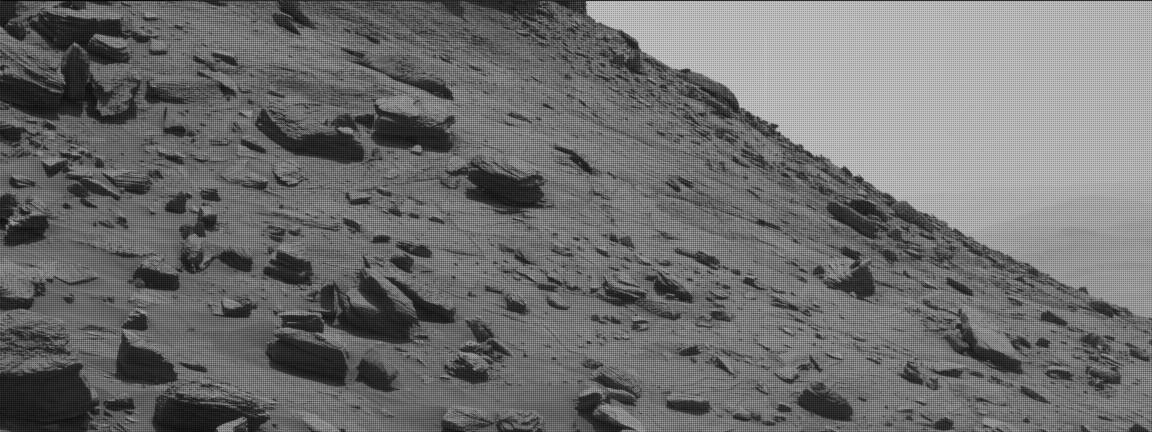 Nasa's Mars rover Curiosity acquired this image using its Mast Camera (Mastcam) on Sol 3251