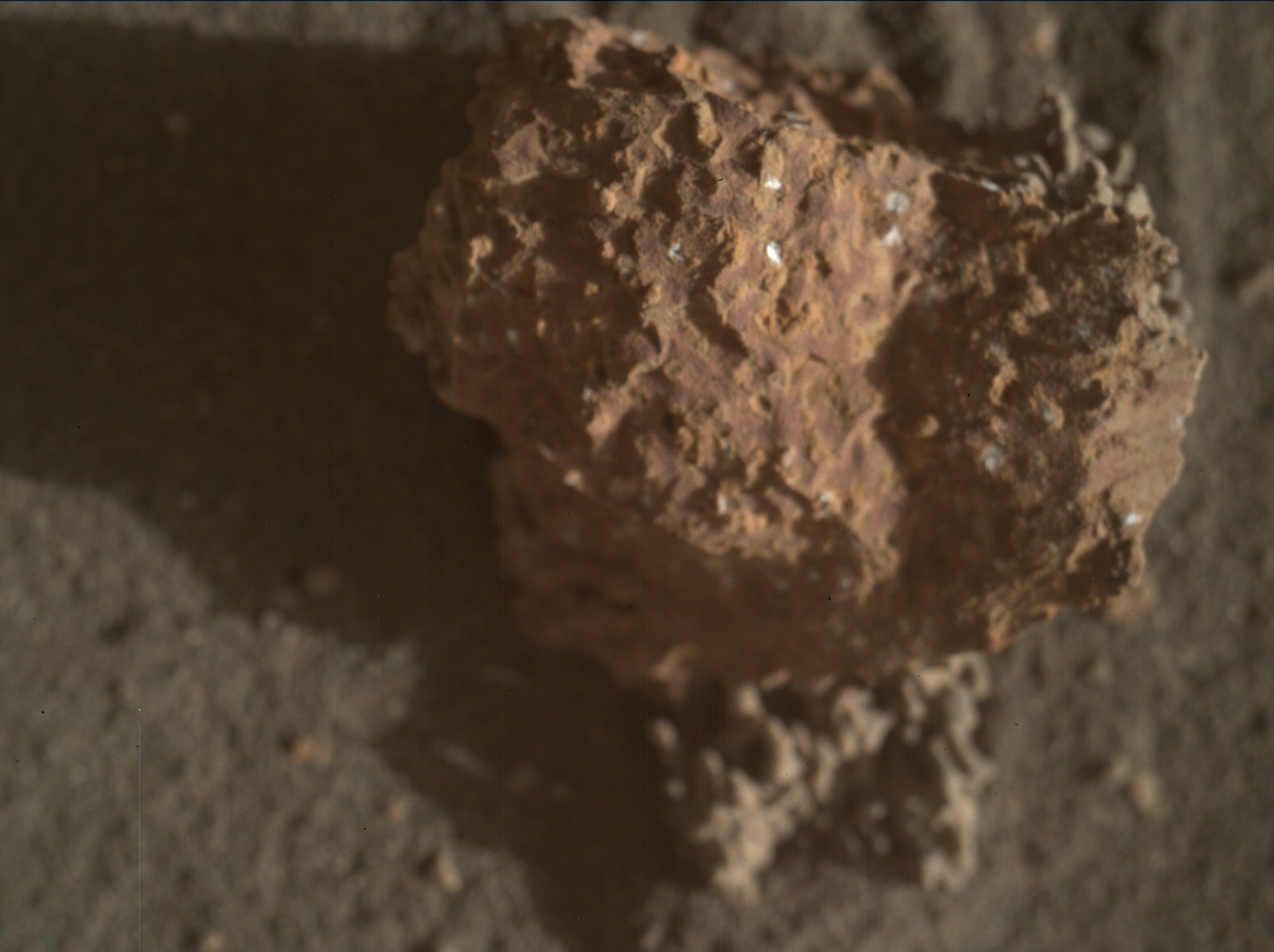 Nasa's Mars rover Curiosity acquired this image using its Mars Hand Lens Imager (MAHLI) on Sol 3272