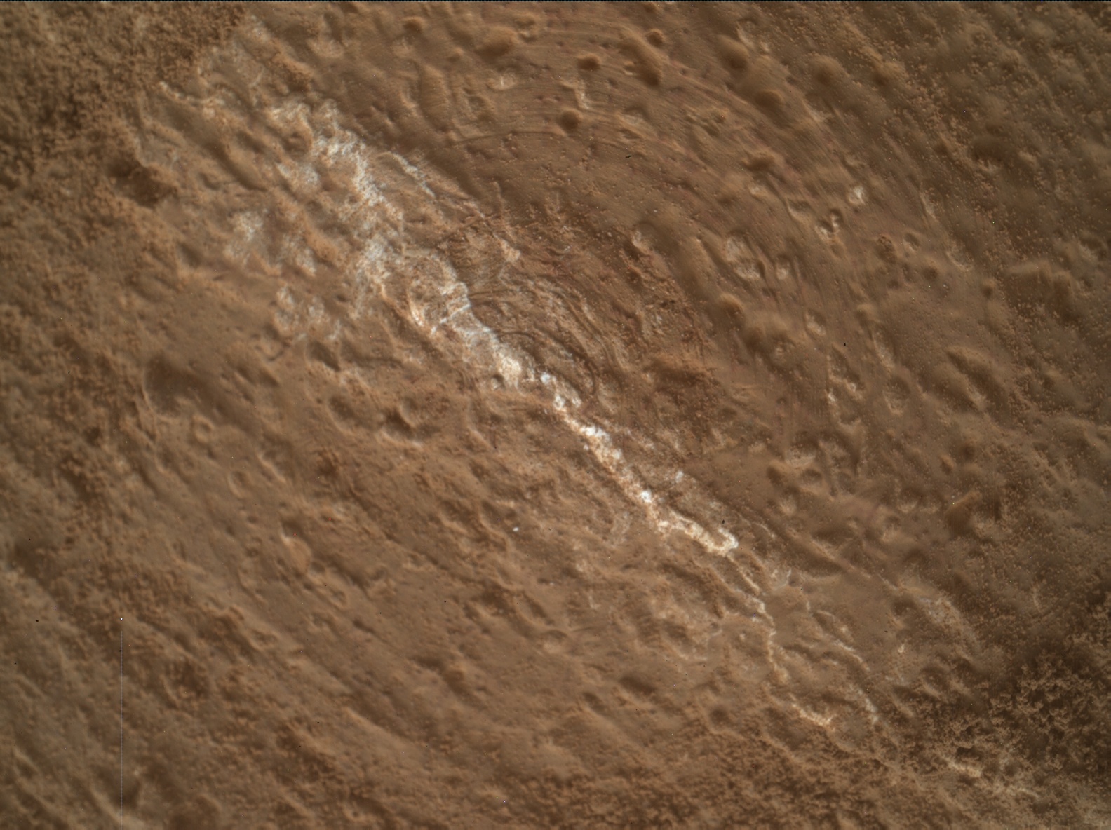 Nasa's Mars rover Curiosity acquired this image using its Mars Hand Lens Imager (MAHLI) on Sol 3276