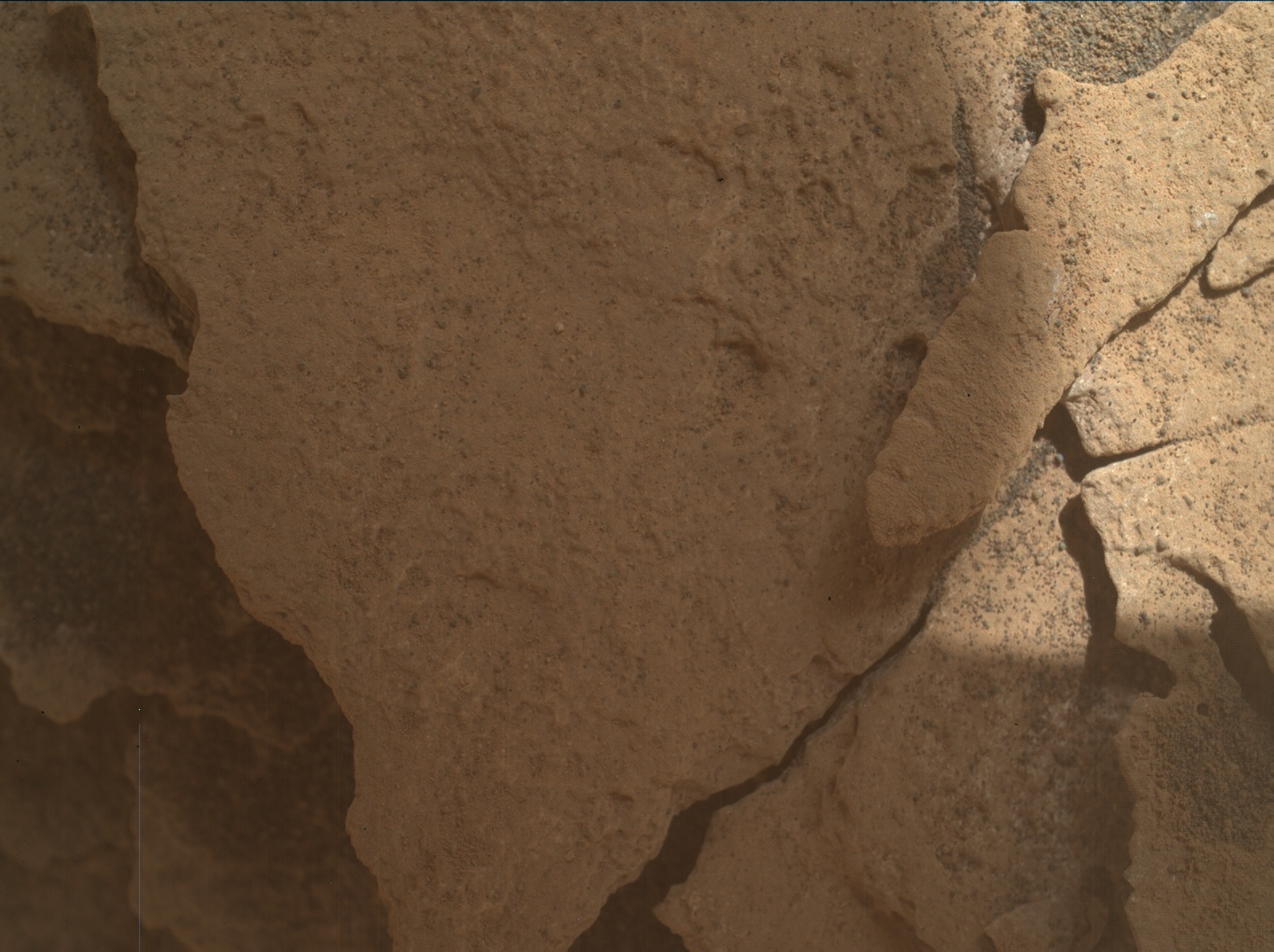 Nasa's Mars rover Curiosity acquired this image using its Mars Hand Lens Imager (MAHLI) on Sol 3278