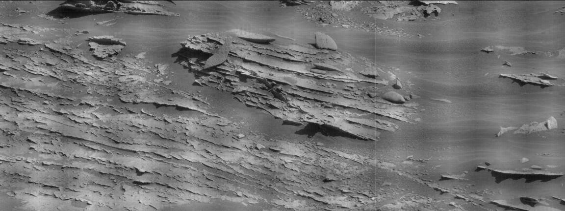 Nasa's Mars rover Curiosity acquired this image using its Mast Camera (Mastcam) on Sol 3279