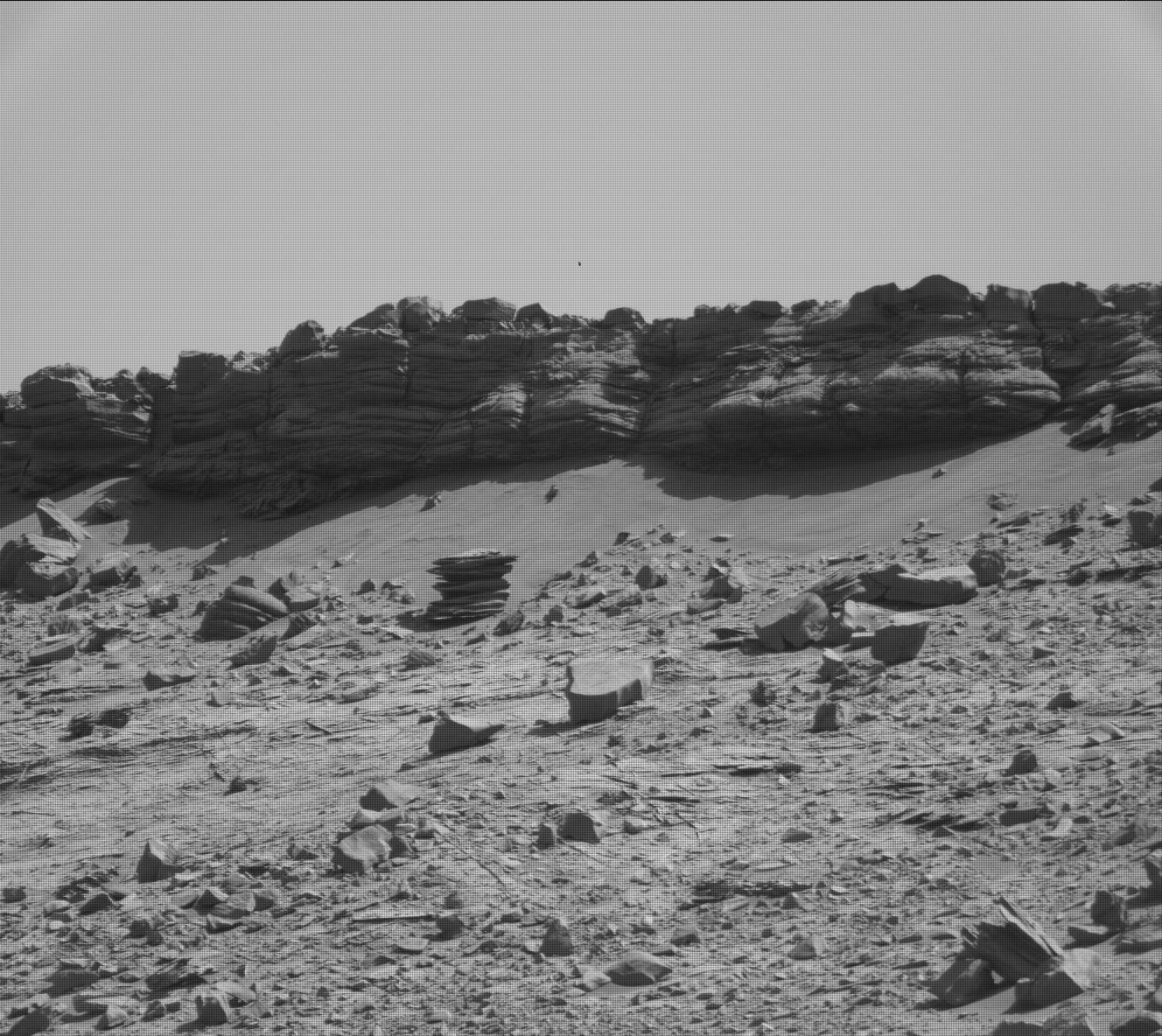 Nasa's Mars rover Curiosity acquired this image using its Mast Camera (Mastcam) on Sol 3279
