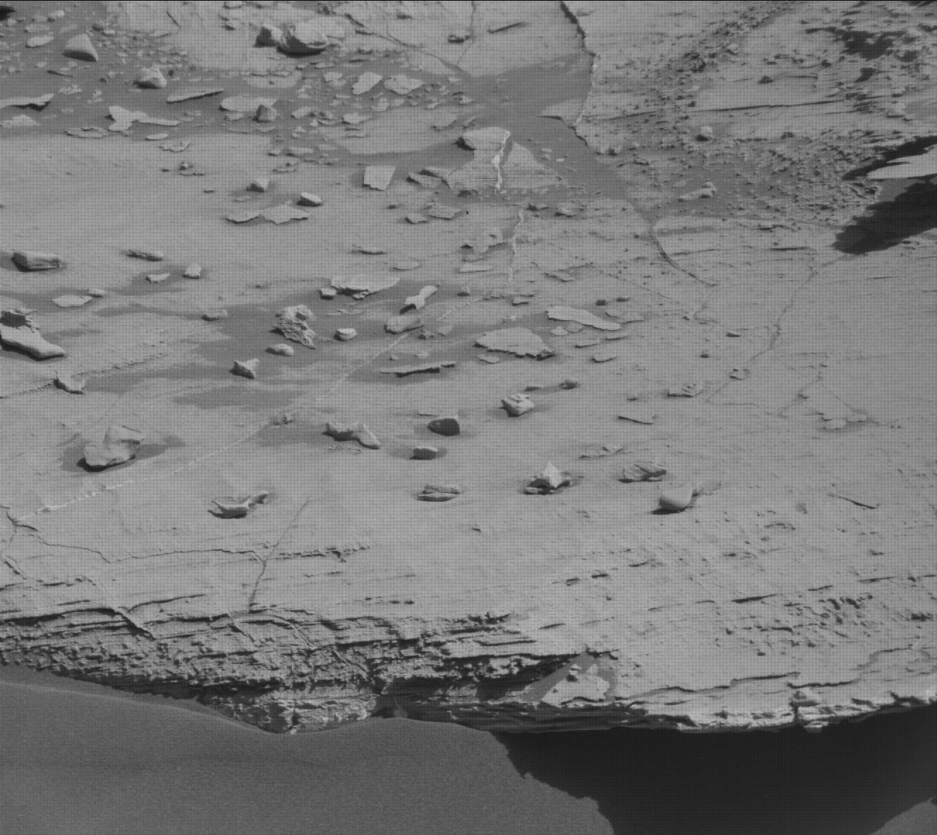 Nasa's Mars rover Curiosity acquired this image using its Mast Camera (Mastcam) on Sol 3280