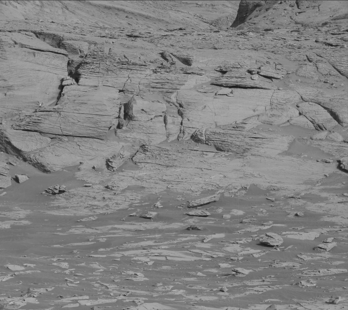 Nasa's Mars rover Curiosity acquired this image using its Mast Camera (Mastcam) on Sol 3282