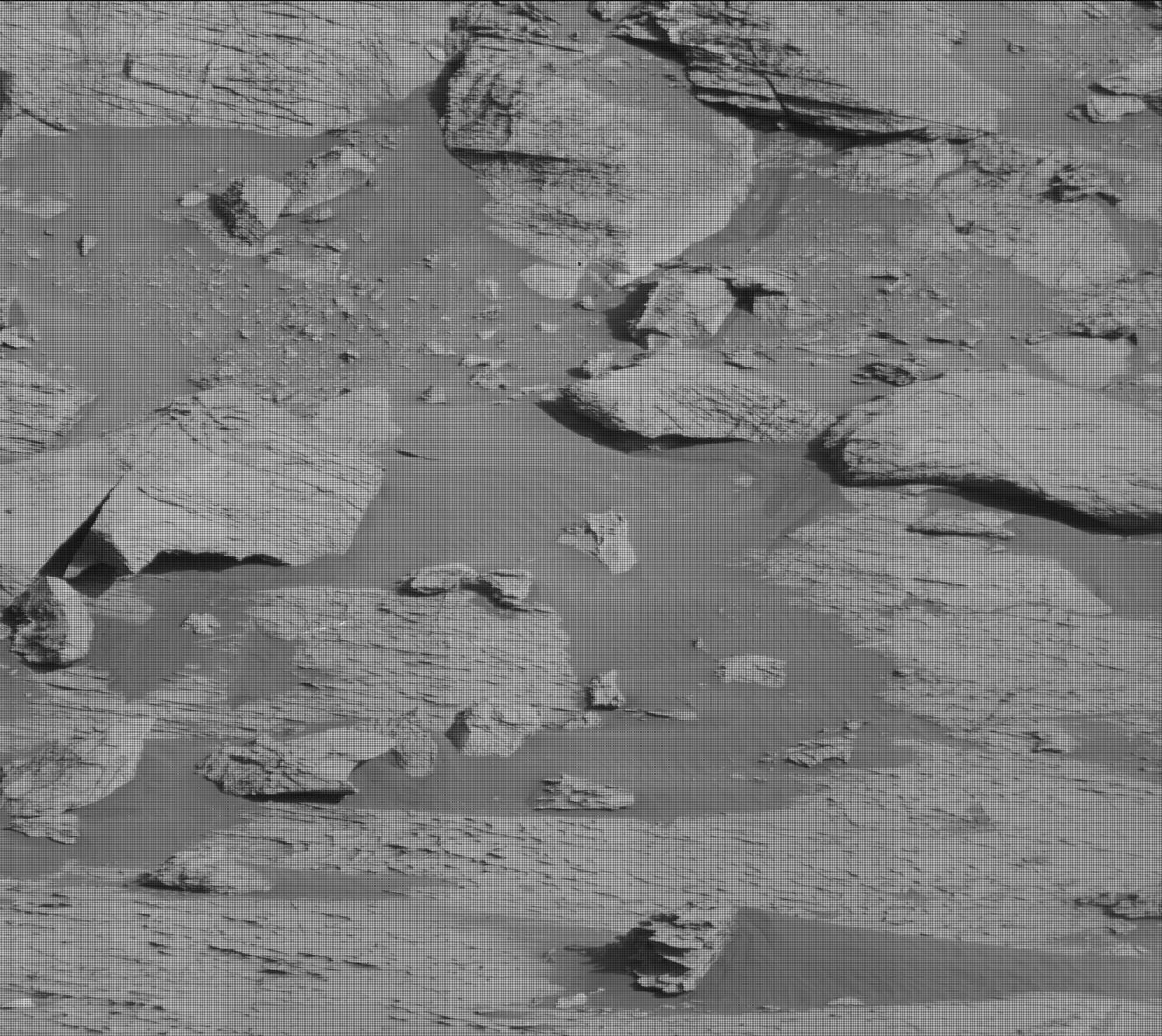 Nasa's Mars rover Curiosity acquired this image using its Mast Camera (Mastcam) on Sol 3282