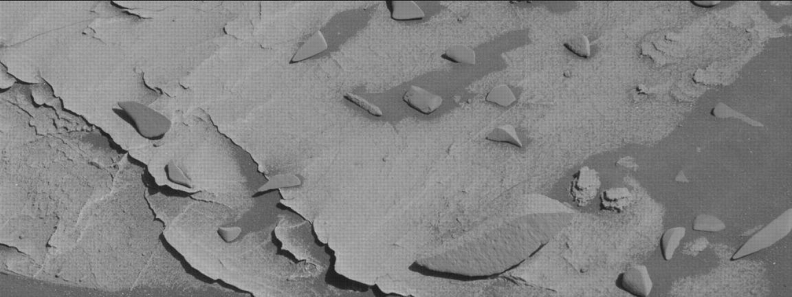 Nasa's Mars rover Curiosity acquired this image using its Mast Camera (Mastcam) on Sol 3283