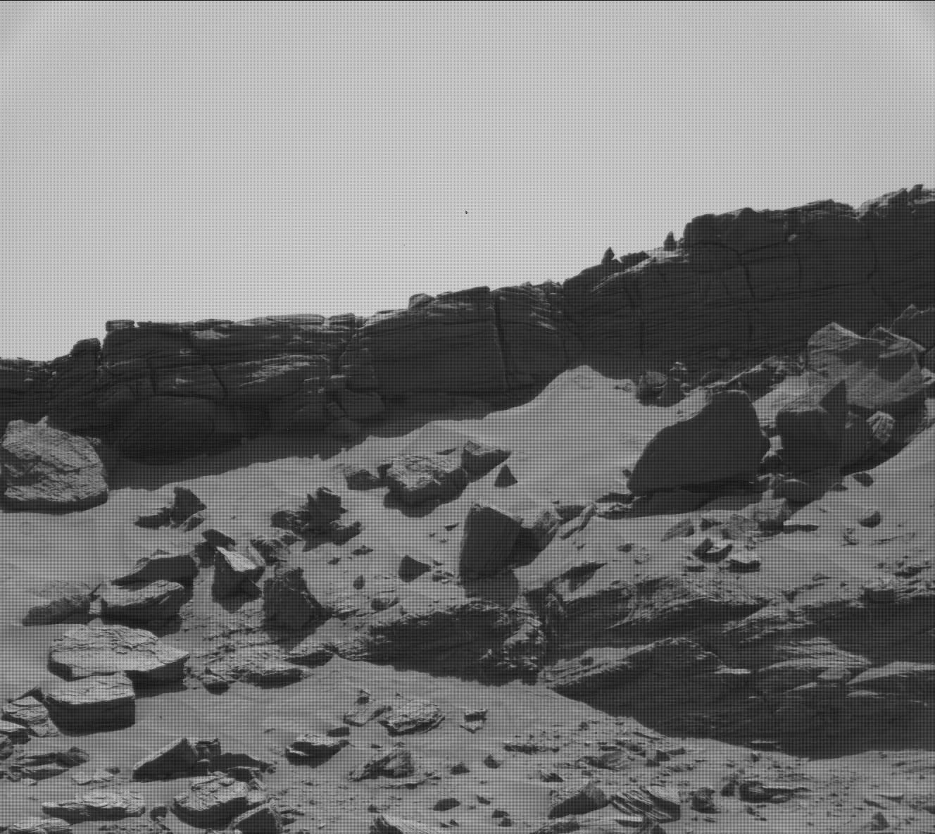 Nasa's Mars rover Curiosity acquired this image using its Mast Camera (Mastcam) on Sol 3283