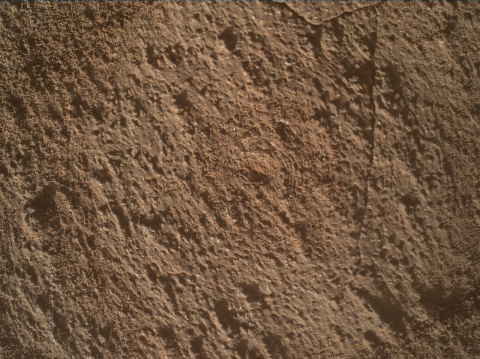 Nasa's Mars rover Curiosity acquired this image using its Mars Hand Lens Imager (MAHLI) on Sol 3283