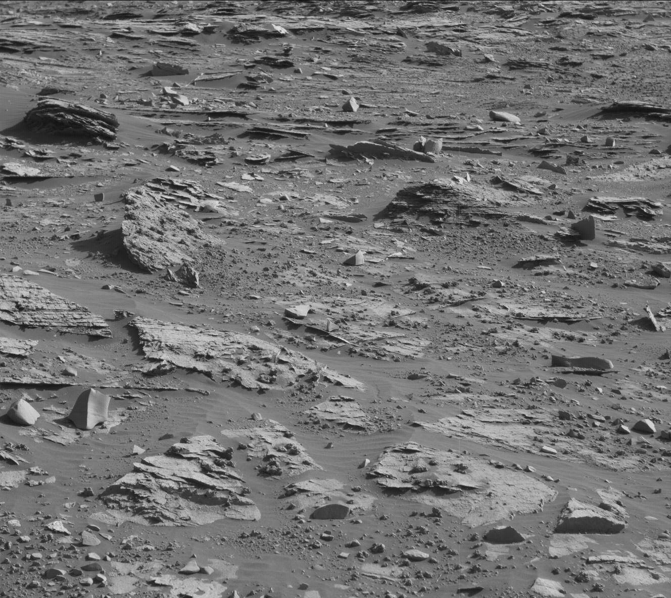Nasa's Mars rover Curiosity acquired this image using its Mast Camera (Mastcam) on Sol 3284