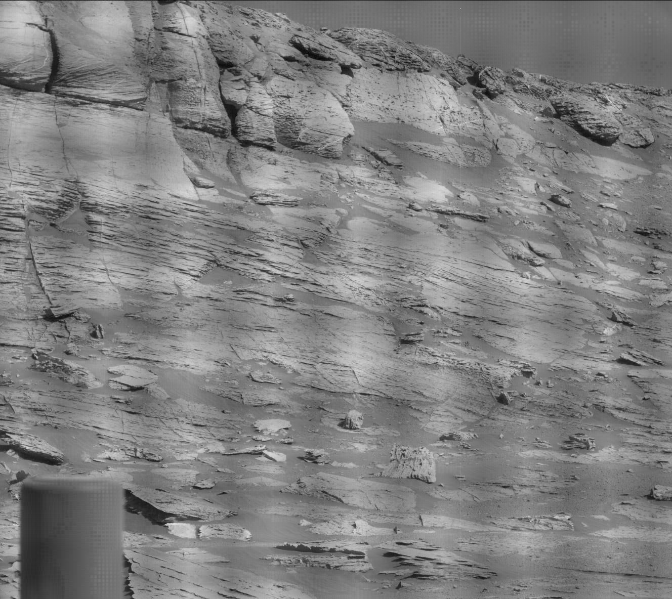 Nasa's Mars rover Curiosity acquired this image using its Mast Camera (Mastcam) on Sol 3288