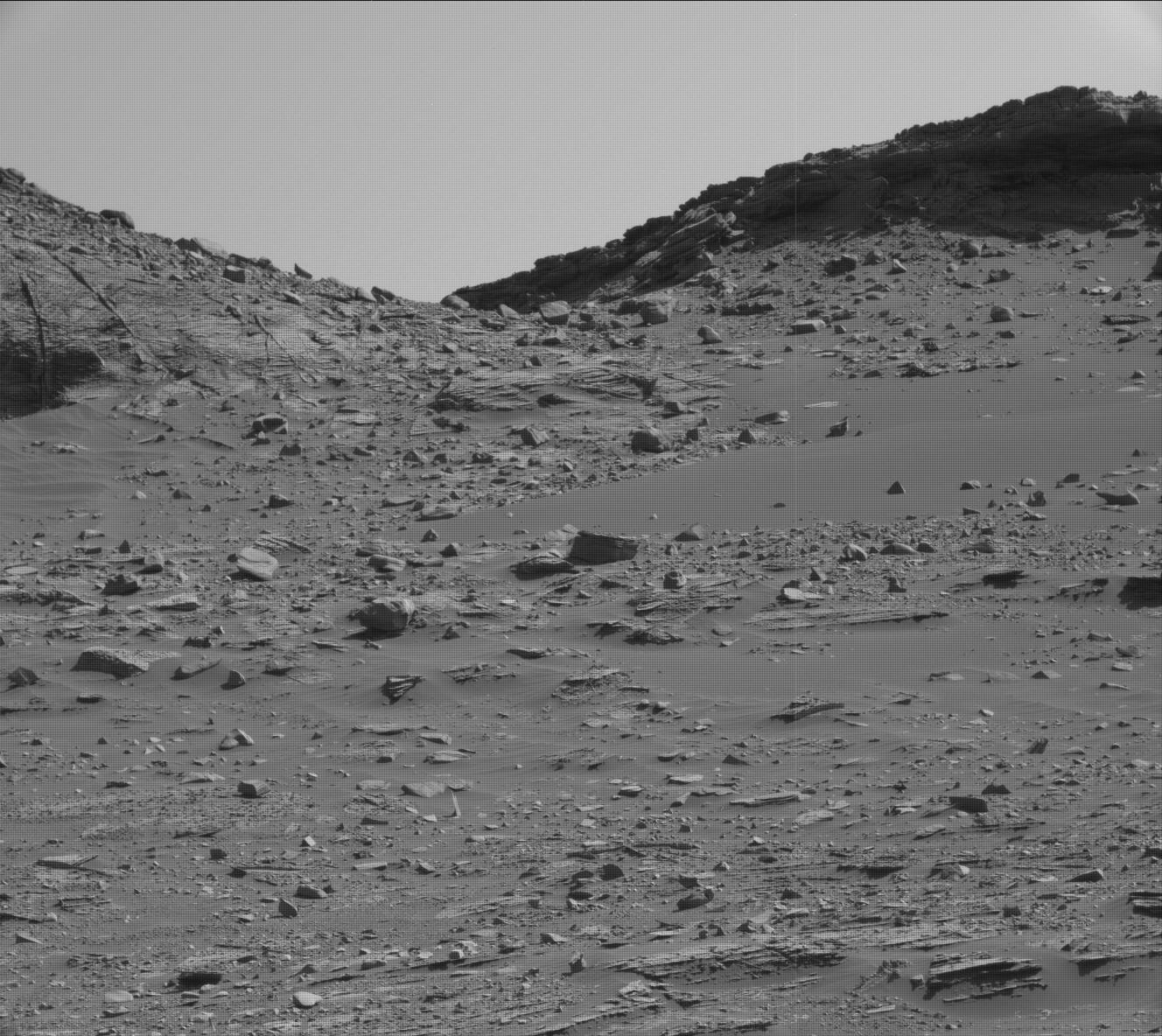 Nasa's Mars rover Curiosity acquired this image using its Mast Camera (Mastcam) on Sol 3288