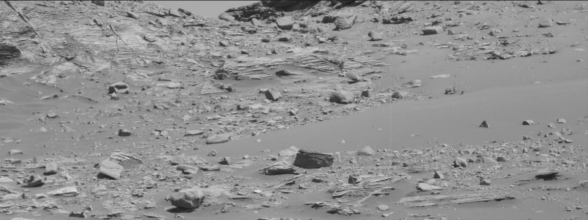 Nasa's Mars rover Curiosity acquired this image using its Mast Camera (Mastcam) on Sol 3291