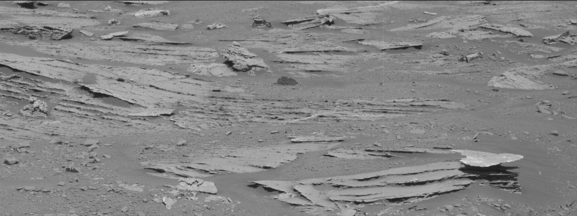 Nasa's Mars rover Curiosity acquired this image using its Mast Camera (Mastcam) on Sol 3293