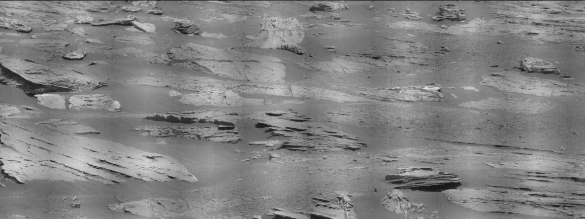 Nasa's Mars rover Curiosity acquired this image using its Mast Camera (Mastcam) on Sol 3298