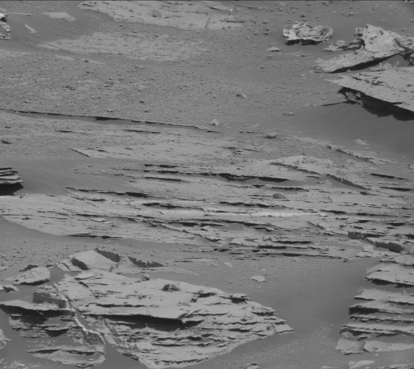 Nasa's Mars rover Curiosity acquired this image using its Mast Camera (Mastcam) on Sol 3298