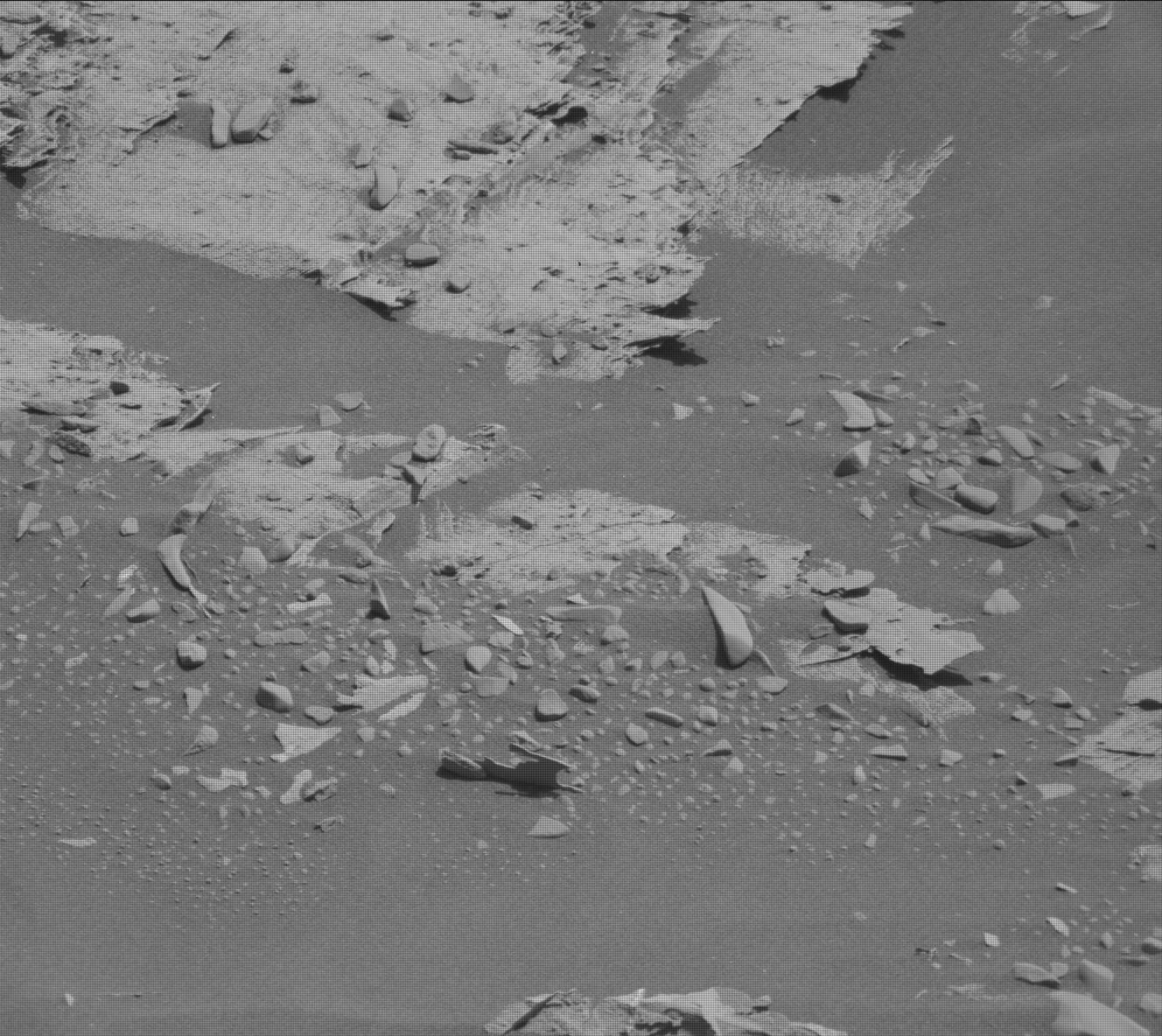 Nasa's Mars rover Curiosity acquired this image using its Mast Camera (Mastcam) on Sol 3300