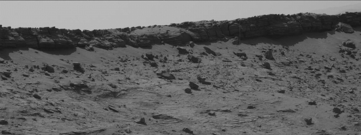 Nasa's Mars rover Curiosity acquired this image using its Mast Camera (Mastcam) on Sol 3301