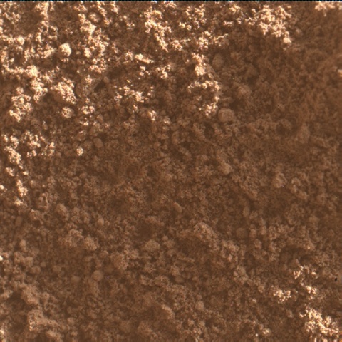 Nasa's Mars rover Curiosity acquired this image using its Mars Hand Lens Imager (MAHLI) on Sol 3301