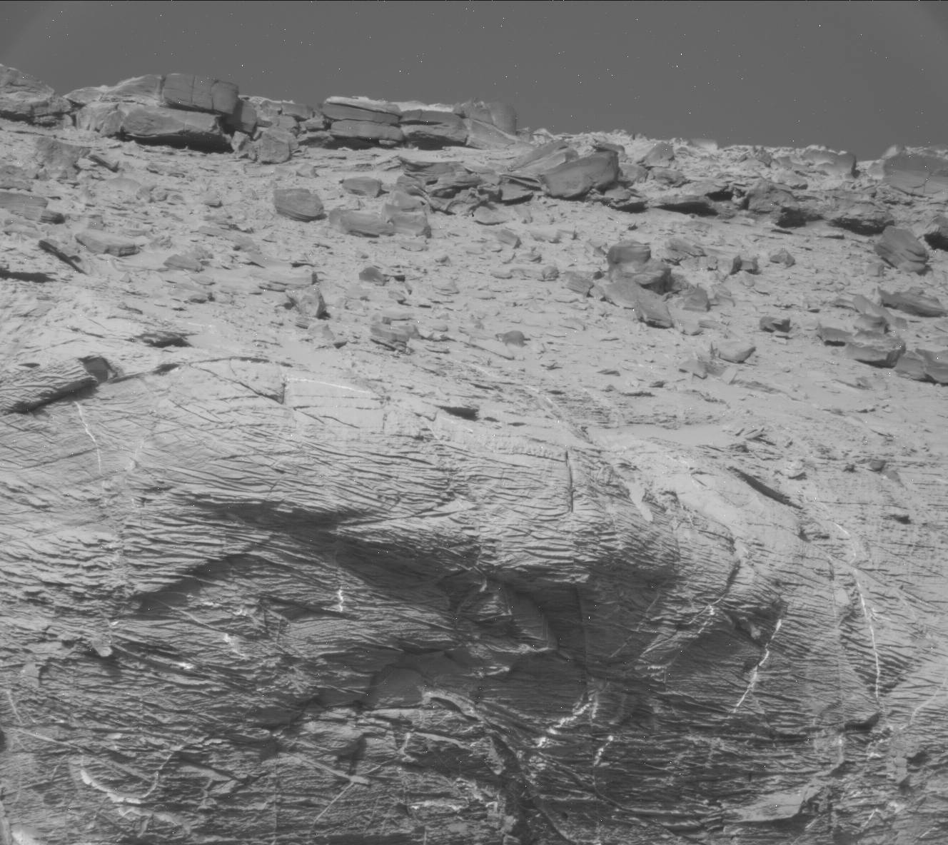 Nasa's Mars rover Curiosity acquired this image using its Mast Camera (Mastcam) on Sol 3303