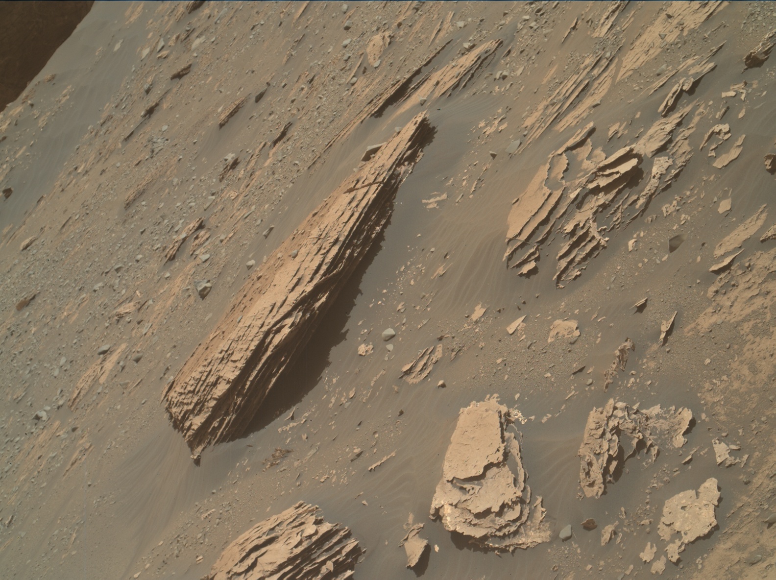Nasa's Mars rover Curiosity acquired this image using its Mars Hand Lens Imager (MAHLI) on Sol 3303