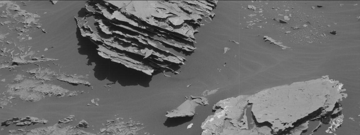Nasa's Mars rover Curiosity acquired this image using its Mast Camera (Mastcam) on Sol 3309