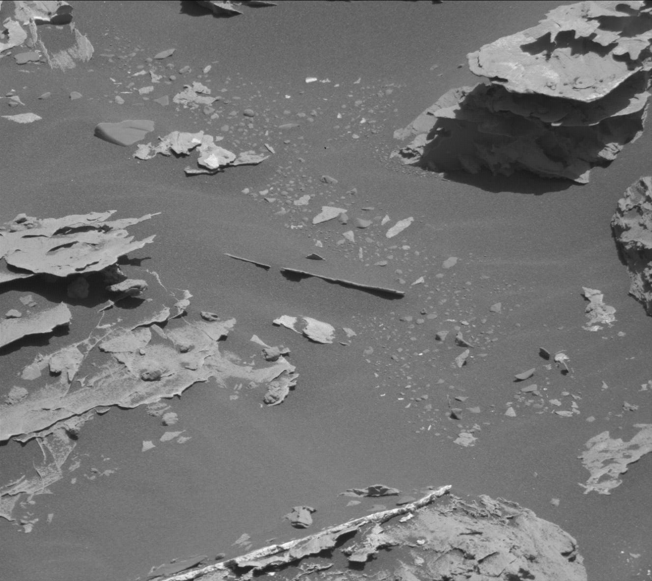 Nasa's Mars rover Curiosity acquired this image using its Mast Camera (Mastcam) on Sol 3310