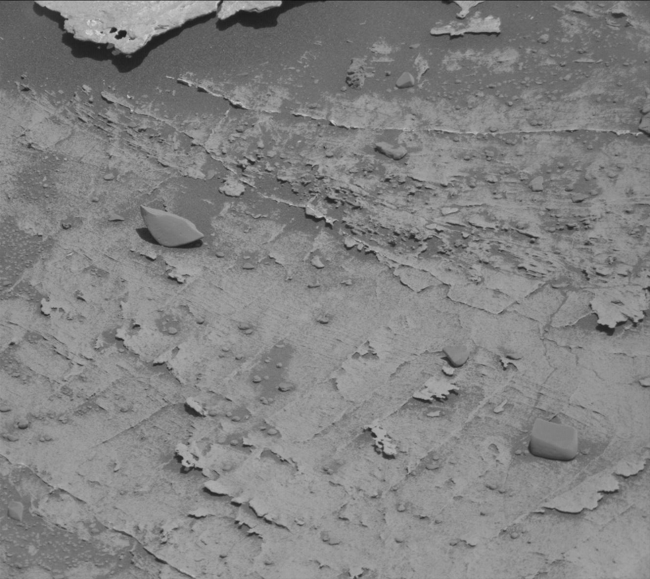 Nasa's Mars rover Curiosity acquired this image using its Mast Camera (Mastcam) on Sol 3310
