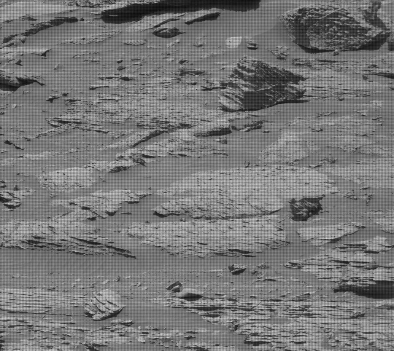 Nasa's Mars rover Curiosity acquired this image using its Mast Camera (Mastcam) on Sol 3311