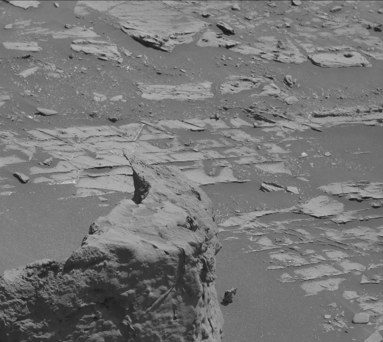 Nasa's Mars rover Curiosity acquired this image using its Mast Camera (Mastcam) on Sol 3314