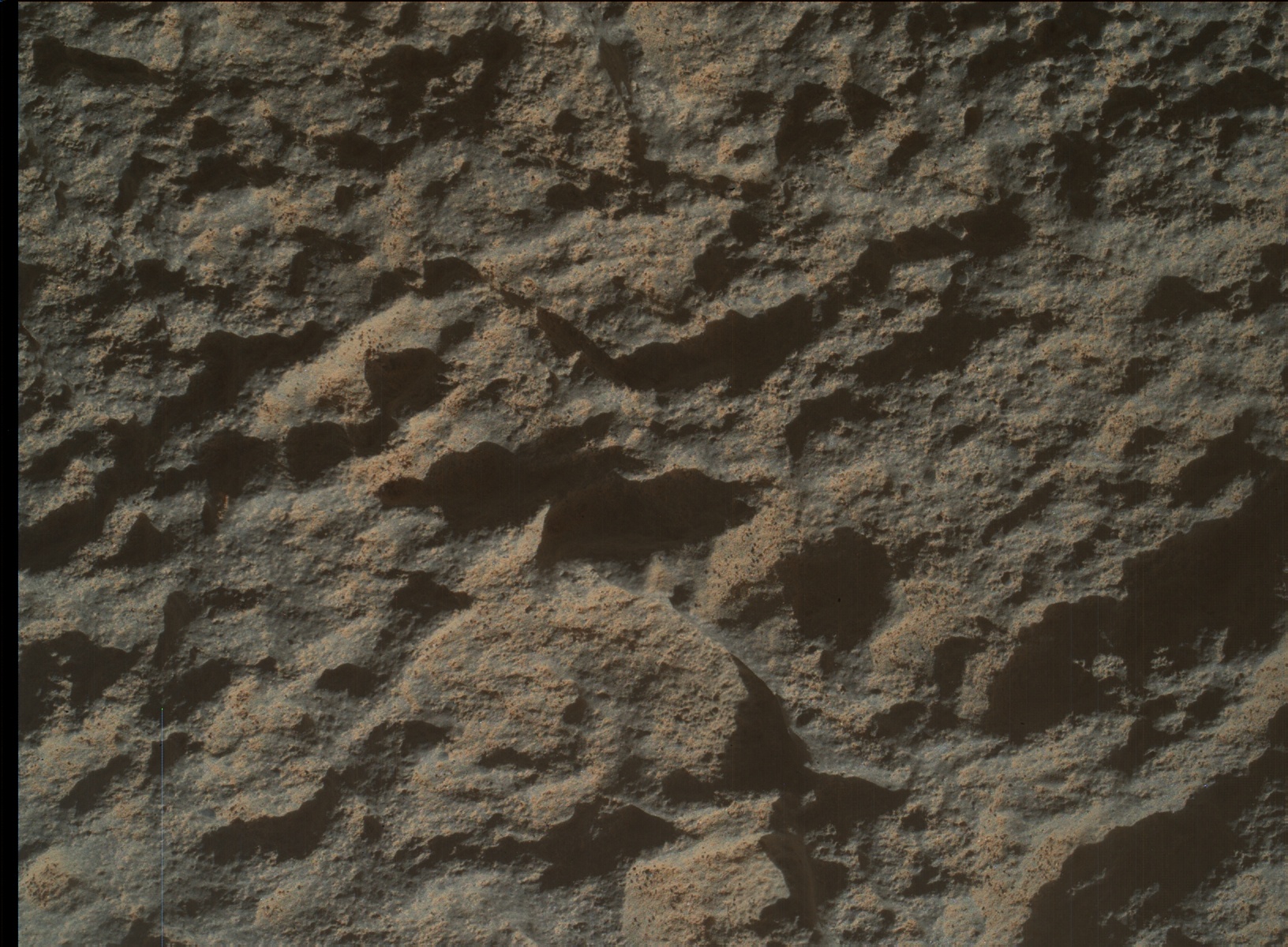 Nasa's Mars rover Curiosity acquired this image using its Mars Hand Lens Imager (MAHLI) on Sol 3316