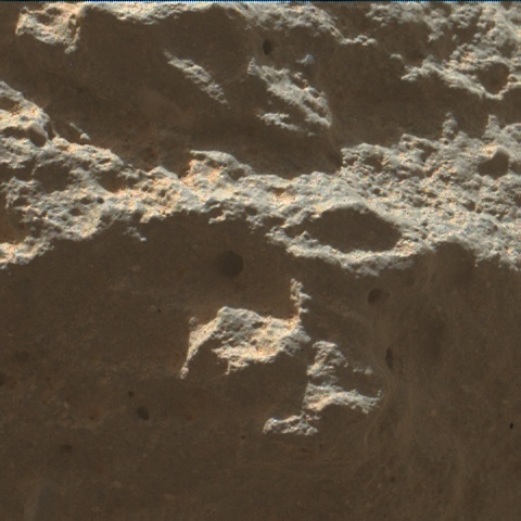 Nasa's Mars rover Curiosity acquired this image using its Mars Hand Lens Imager (MAHLI) on Sol 3316