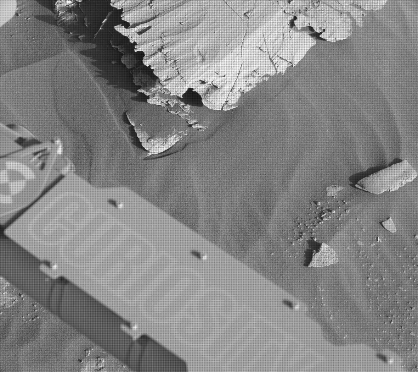 Nasa's Mars rover Curiosity acquired this image using its Mast Camera (Mastcam) on Sol 3318
