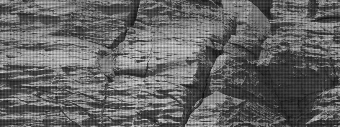 Nasa's Mars rover Curiosity acquired this image using its Mast Camera (Mastcam) on Sol 3320