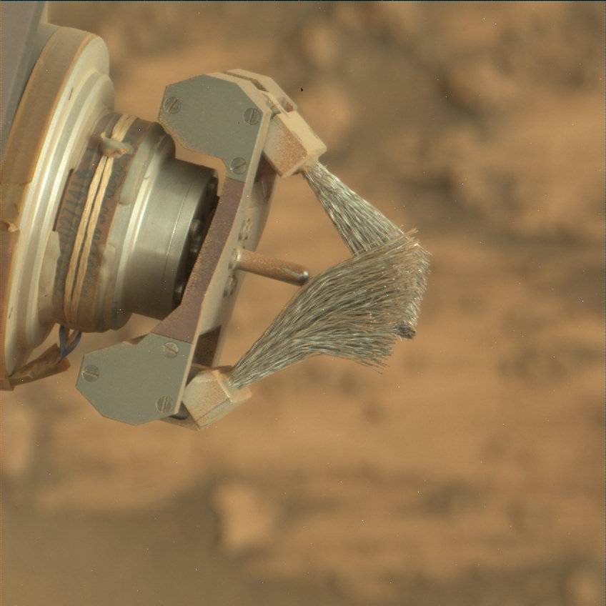 Nasa's Mars rover Curiosity acquired this image using its Mast Camera (Mastcam) on Sol 3321