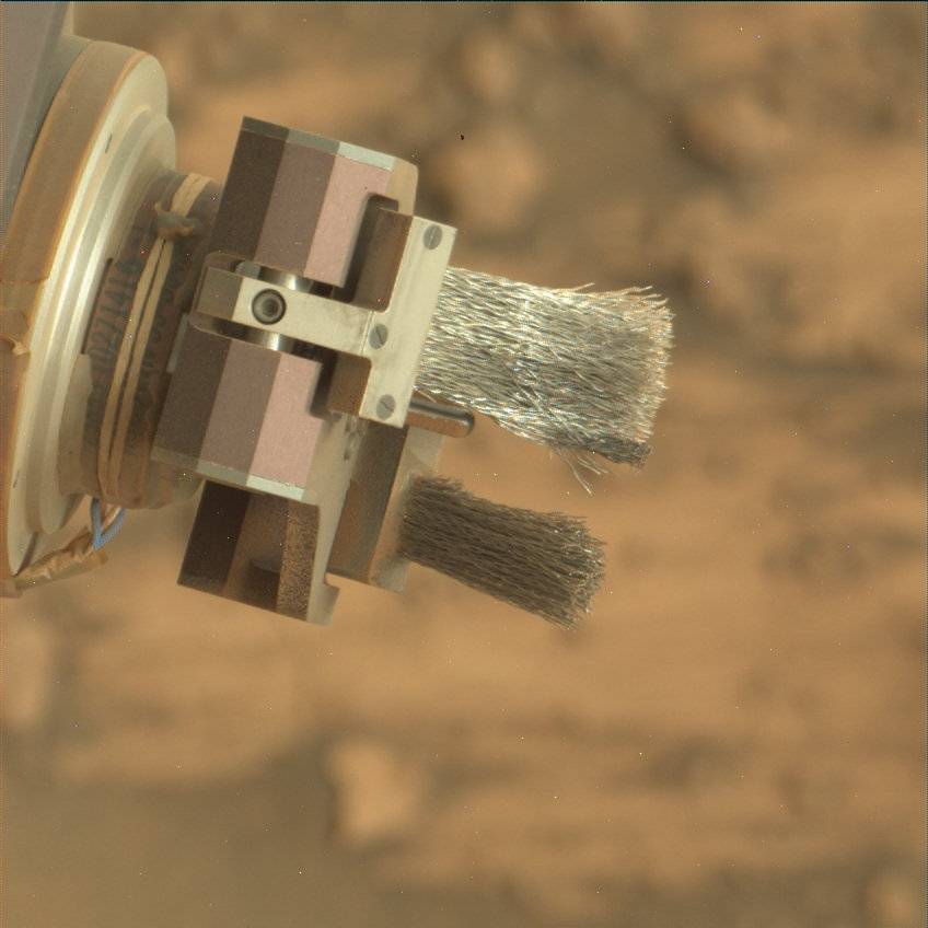 Nasa's Mars rover Curiosity acquired this image using its Mast Camera (Mastcam) on Sol 3321